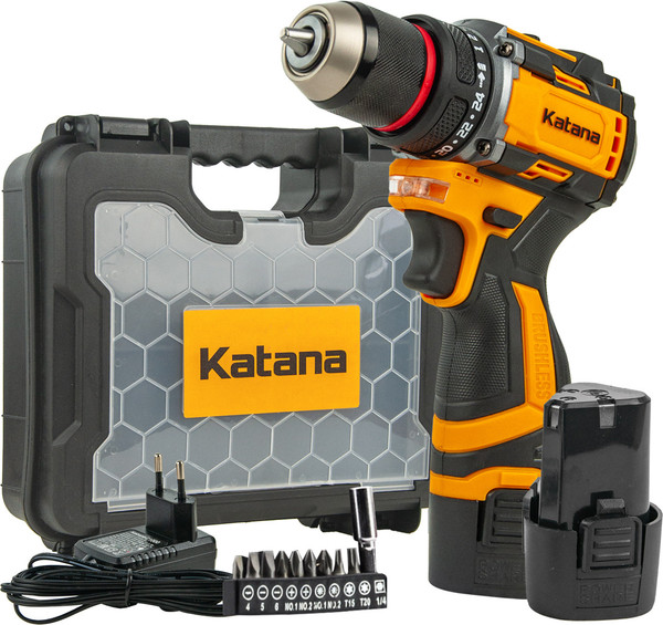 Аккумуляторная дрель-шуруповерт Katana CD2600 / KCD2500.00 - фото
