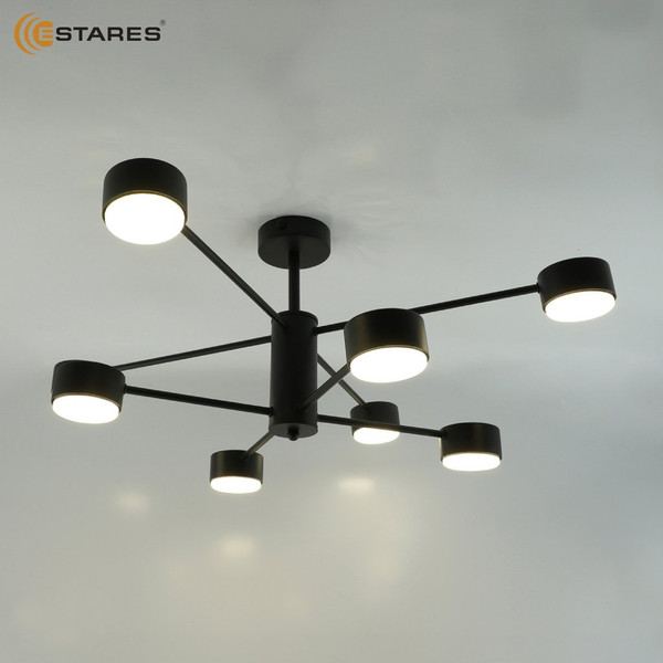 Люстра Estares Gusta 8xGX53 R-780x300-BLACK-IP20