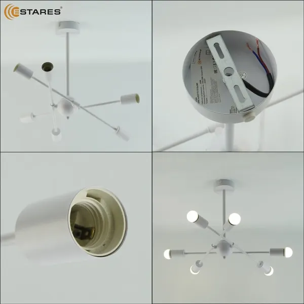 Люстра Estares York 6xE27 R-510x380-WHITE-220-IP20