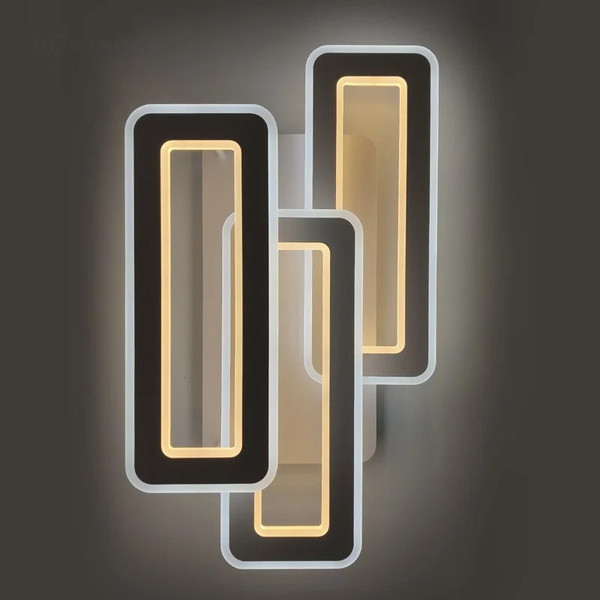 Люстра Estares Triplex Double 110W 3L-APP-630x370X140-WHITE/WHITE-220-IP20 - фото