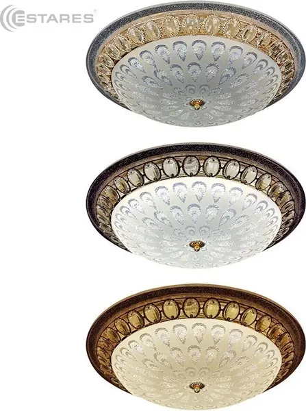 Потолочный светильник Estares Safi Gold 72W R-515-WHITE-220-IP20