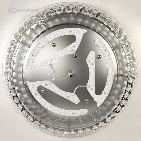Потолочный светильник Estares Sahara Chrome 72W R-510-WHITE-220-IP20