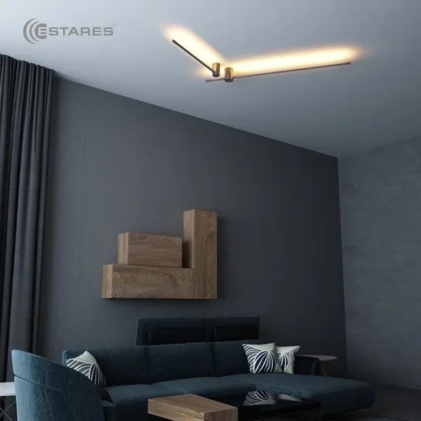 Светильник Estares Code 5W L-400x55x96-WW-BLACK-220-IP20