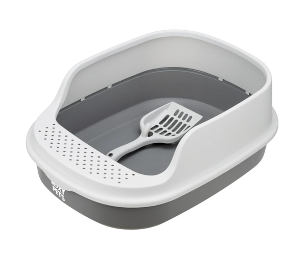 Туалет-лоток Roxy-Pets с высоким бортом + совок - фото