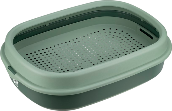 Туалет-лоток Roxy-Pets с сеткой и низким бортом - фото