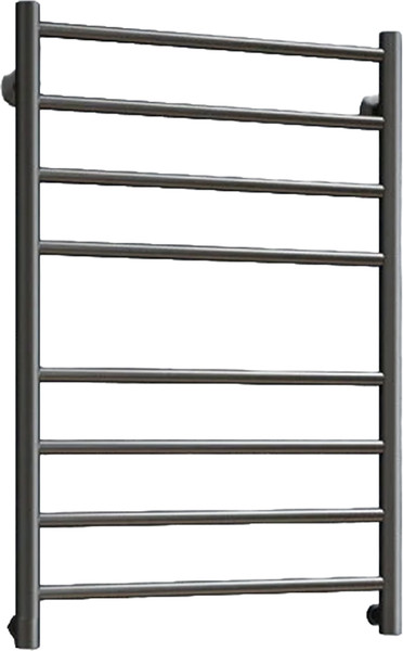 Полотенцесушитель водяной Stinox Toscana 50x80 бп 50 / tos80bral9005-1 (черный матовый)