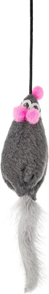 Игрушка для кошек Roxy-Pets Мышь с норковым хвостом