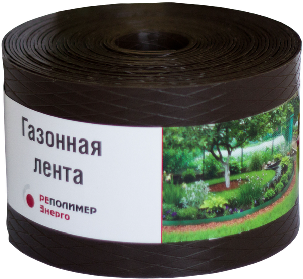 Бордюр садовый РЭ Газонный 9000x1.7x100мм - фото