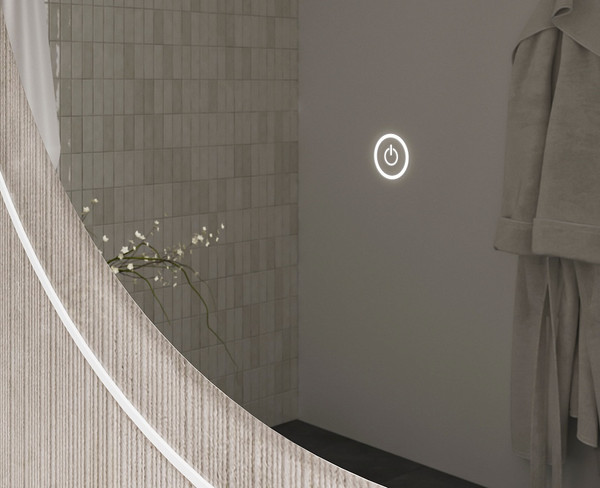 Зеркало EQUIL Elegante D80