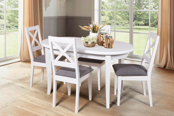 Набор стульев Мебель-Класс Юнона МКЕ-300.7 (Verona Premium 66, белый)