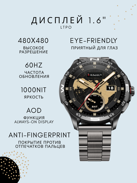 Умные часы Kieslect Actor Ultra / YFT2168EU