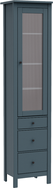 Шкаф-пенал с витриной Mio Tesoro Сага 50 Мору / 2.08.16.240.6 - фото