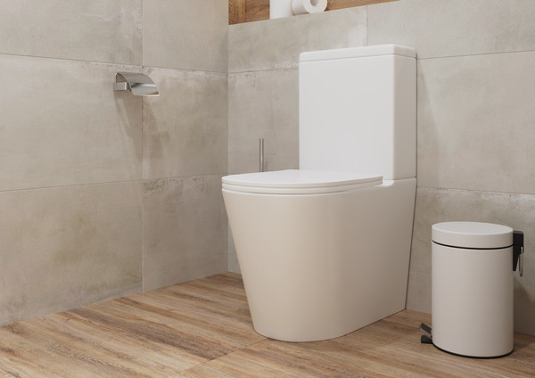 Унитаз напольный Lauter W76 P-TRAP 21122761 + гигиенический душ Neo 21LT0474GL