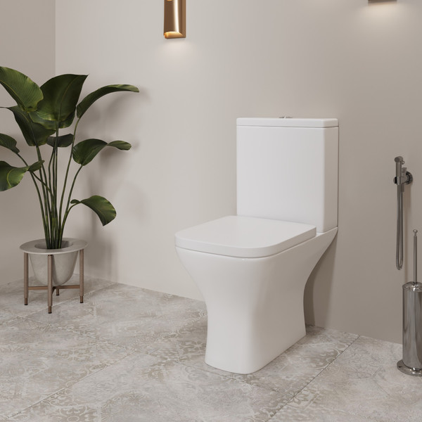 Унитаз напольный Lauter W214 2110214 + гигиенический душ Neo 21LT0472BM