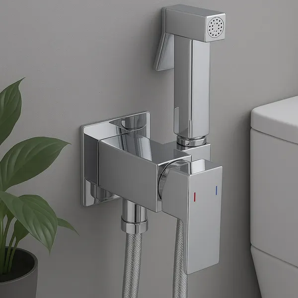 Унитаз напольный Lauter Rimless 21D2202 + гигиенический душ Rinse 21GN4051CH