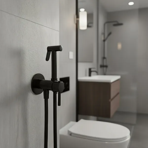 Унитаз напольный Lauter Rimless 21D2202 + гигиенический душ Tera 21GN9012BM