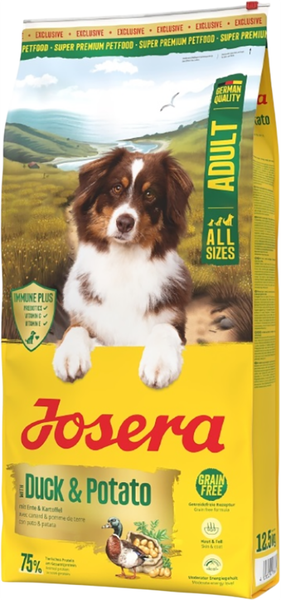 Сухой корм для собак Josera Adult with Duck&Potato - фото