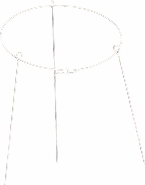 Опора для растений ARTELIKA Удлинённые для цветов и кустов 40х70см - фото