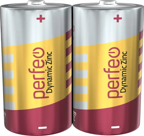 Комплект батареек Perfeo Dynamic Zinc PF R20/2SH