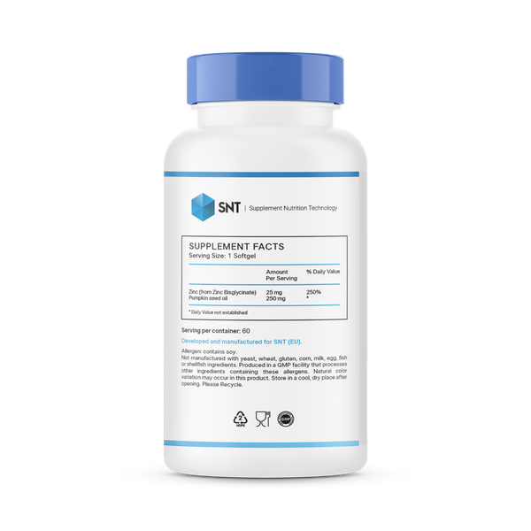 Минерал SNT Zink Chelate 25мг