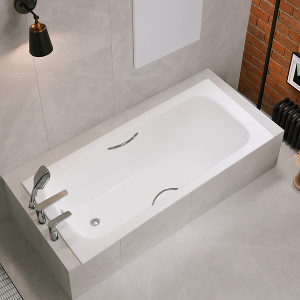 Ванна стальная Lauter Brio Star 170 / 21S1701 + сифон 21Y31000