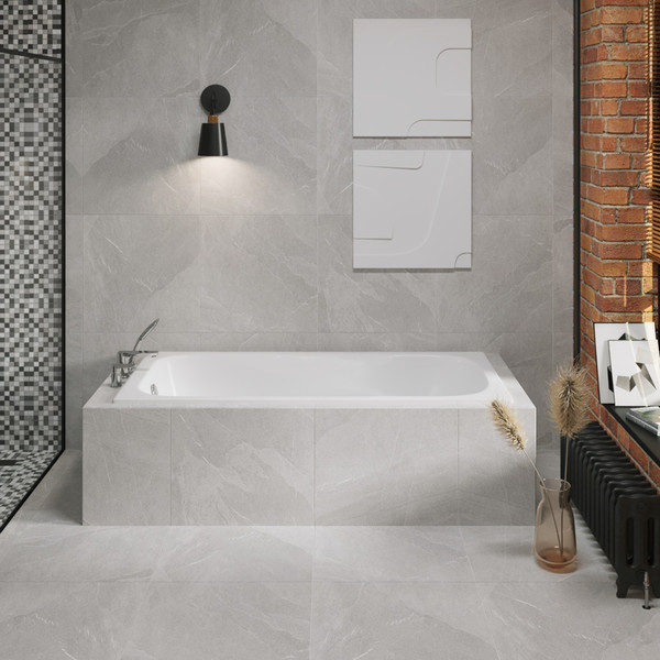 Ванна стальная Lauter Brio 170 / 21S1700 + сифон 21Y32002