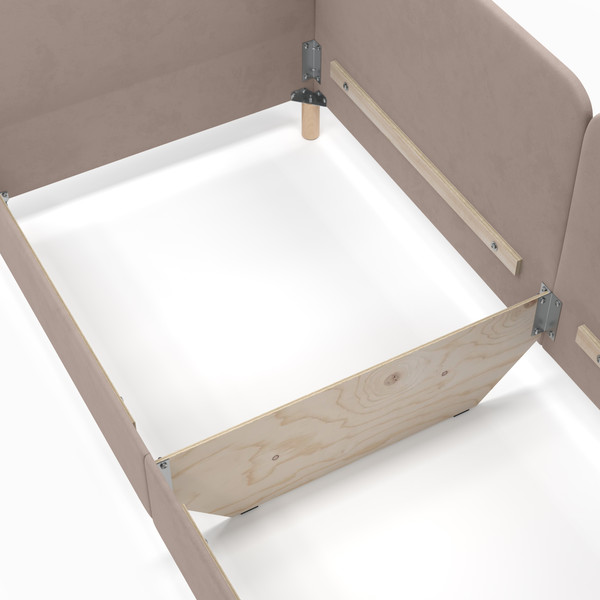 Кровать-тахта Mio Tesoro Шарлотта 735 90х200