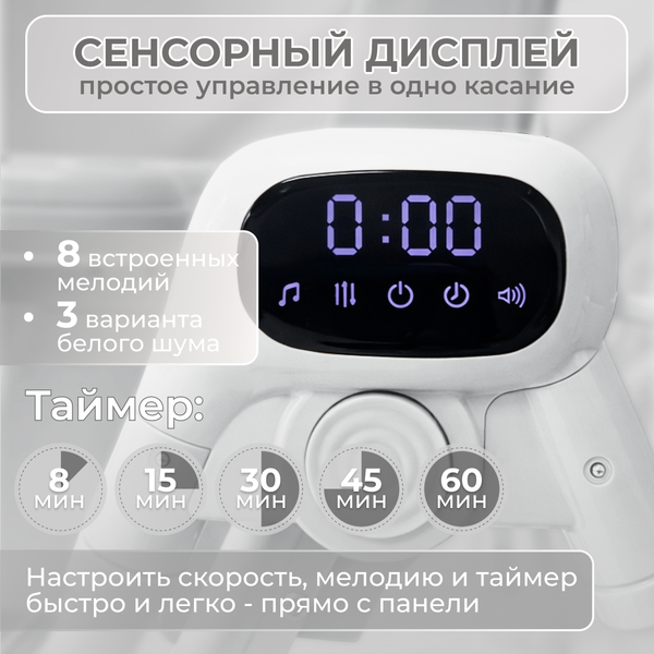 Стульчик для кормления Bubago Aurora BG 198-1