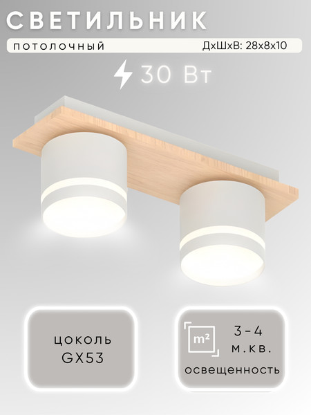 Потолочный светильник Aitin-Pro X4516/2 - фото