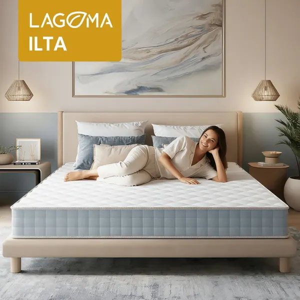 Кровать-тахта Involux Sale + Матрас Lagoma Ilta 90x200x18 / км0144