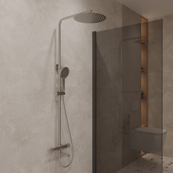 Душевая система со смесителем Oliveeka OL-739902-BN