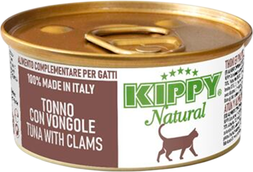 Влажный корм для кошек Kippy Natural для всех пород с тунцом/молюсками - фото