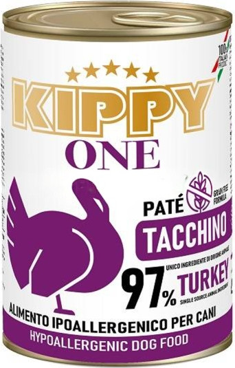 Влажный корм для собак Kippy One Monoprotein Hyppoallergenic для всех пород Индейка - фото