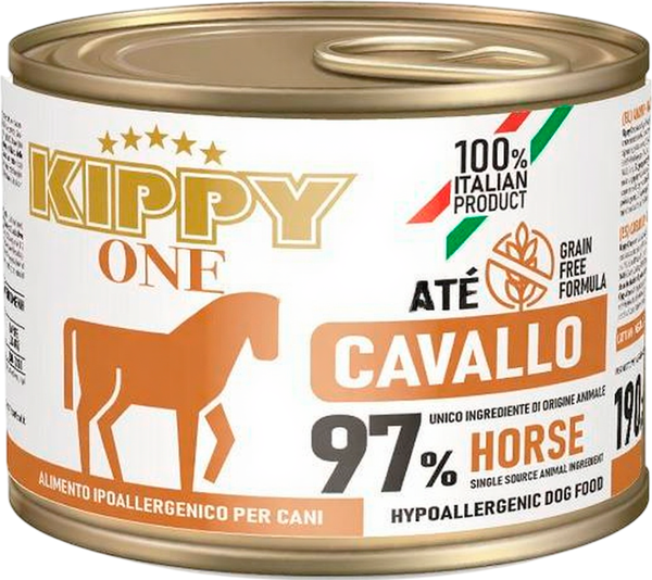 Влажный корм для собак Kippy One Monoprotein Hyppoallergenic для всех пород Конина - фото