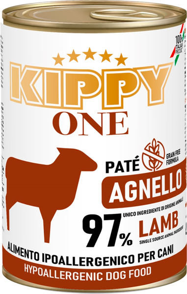 Влажный корм для собак Kippy One Monoprotein Hyppoallergenic для всех пород Ягненок - фото