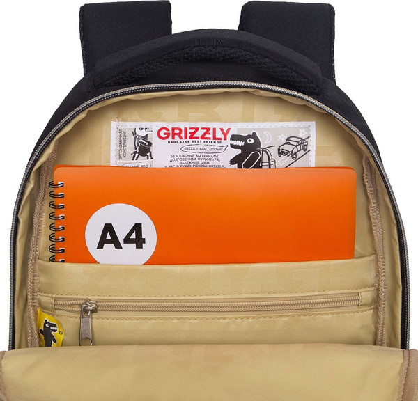 Школьный рюкзак Grizzly RG-660-4