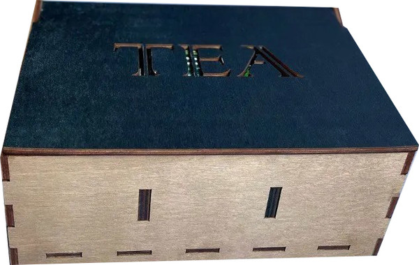 Органайзер для чайных пакетиков ОМурМебель Tea Горизонтальный с резкой - фото