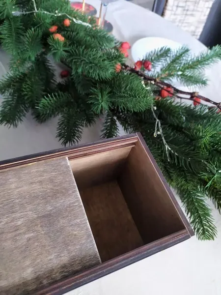 Емкость для хранения ОМурМебель С Новым годом для шампанского