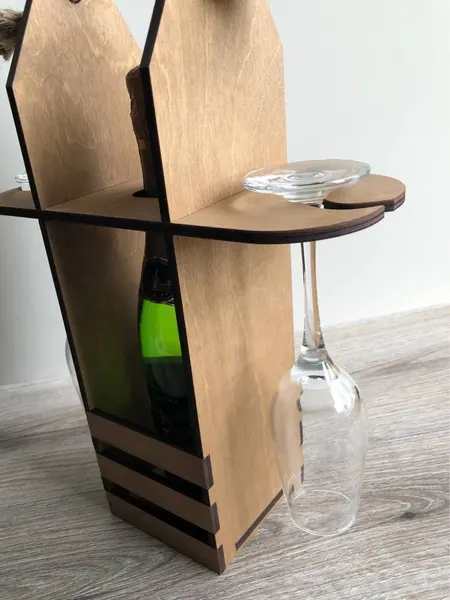 Емкость для хранения ОМурМебель для бутылки с бокалами