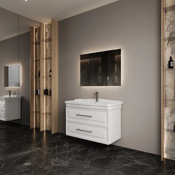 Тумба под умывальник Onika Элисан 105 подвесная