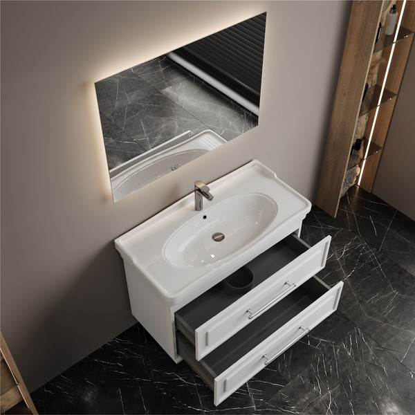 Тумба под умывальник Onika Элисан 105 подвесная