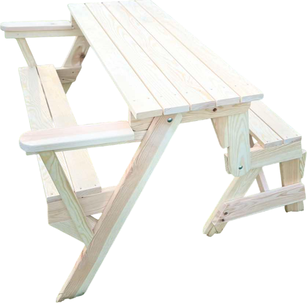 Скамья-стол садовая Четыре Солнца Стол-лавка
