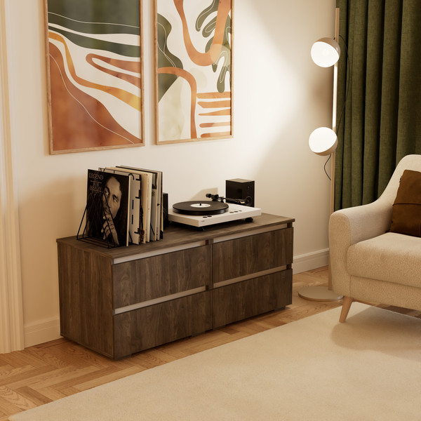 Тумба Кортекс-мебель Бари 120 4ш