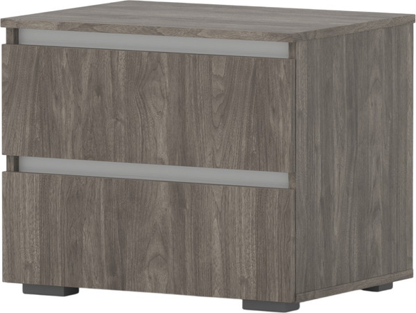 Прикроватная тумба Кортекс-мебель Бари 60 2ш - фото