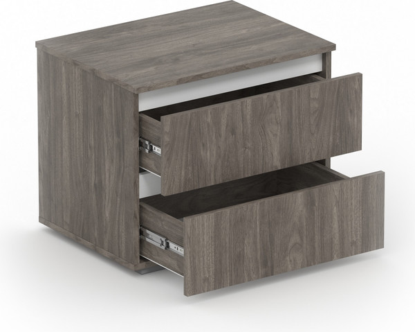 Прикроватная тумба Кортекс-мебель Бари 60 2ш