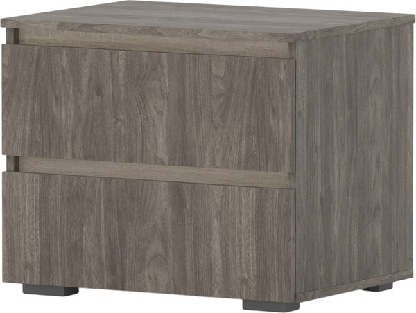 Прикроватная тумба Кортекс-мебель Бари 60 2ш - фото