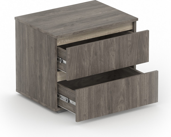 Прикроватная тумба Кортекс-мебель Бари 60 2ш