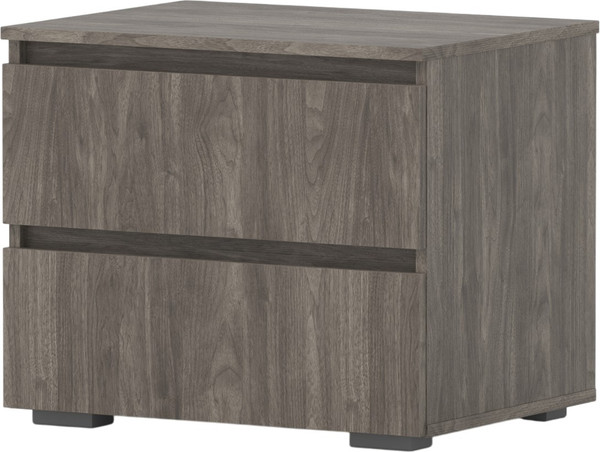 Прикроватная тумба Кортекс-мебель Бари 60 2ш - фото