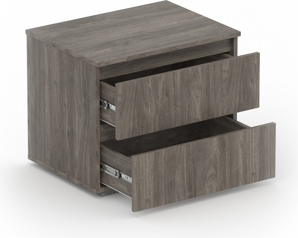 Прикроватная тумба Кортекс-мебель Бари 60 2ш