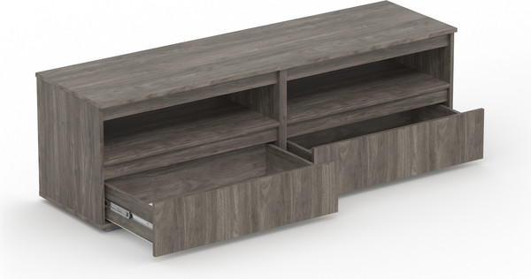 Тумба Кортекс-мебель Бари 160 2ш-2 под ТВ